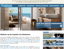 Tablet Screenshot of neeleman.com